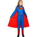 Supergirl Kostüm für Mädchen Gerechtigkeitsliga für Kinder