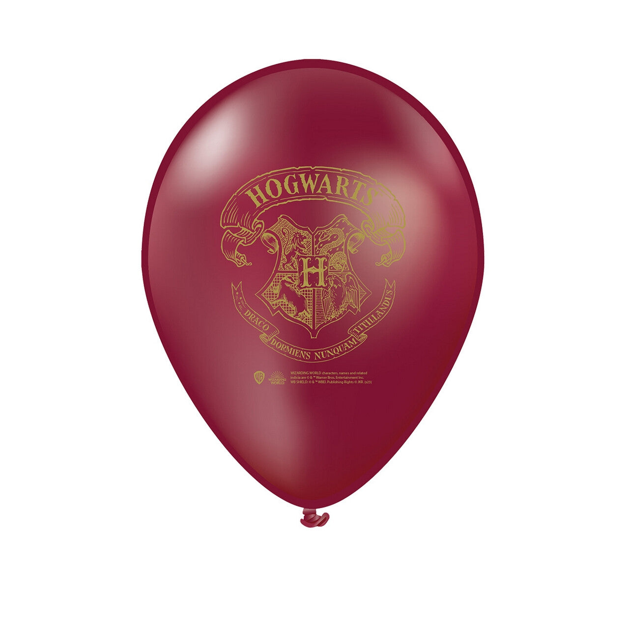 Op deze afbeelding zie je een Decoratie, van het merk Funidelia. 8 Ballonnen Harry Potter Hogwarts Houses