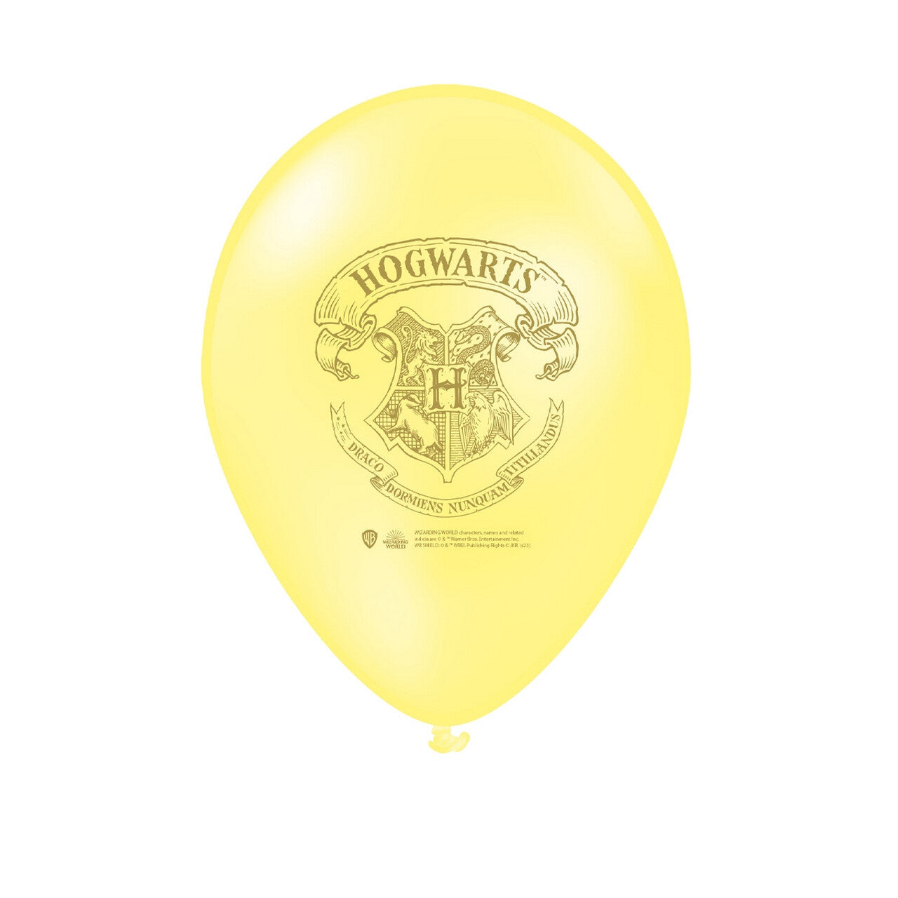 Op deze afbeelding zie je een Decoratie, van het merk Funidelia. 8 Ballonnen Harry Potter Hogwarts Houses