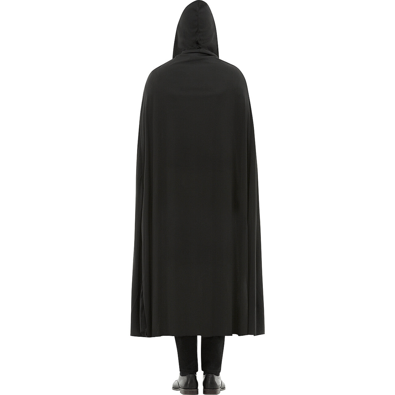 Op deze afbeelding zie je een Kostuums, van het merk Funidelia. Lange Zwarte Cape Dark Stranger