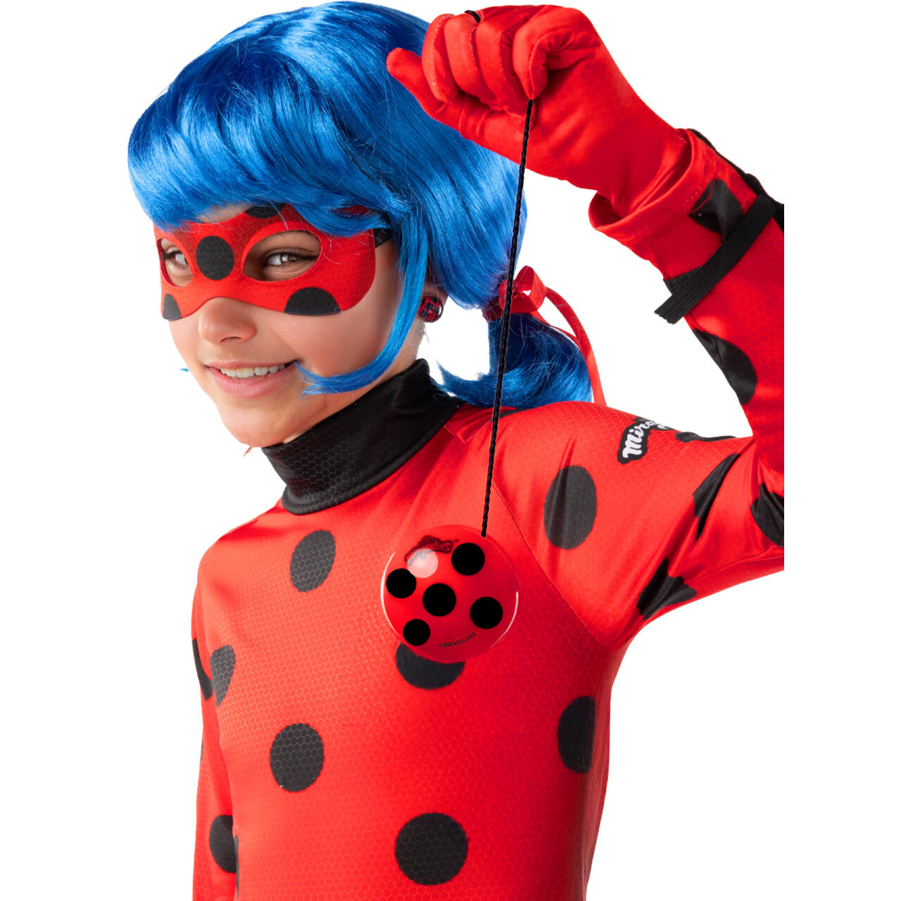 Op deze afbeelding zie je een Accessoires, van het merk Funidelia. Miraculous Ladybug Set Jojo En Oorbellen