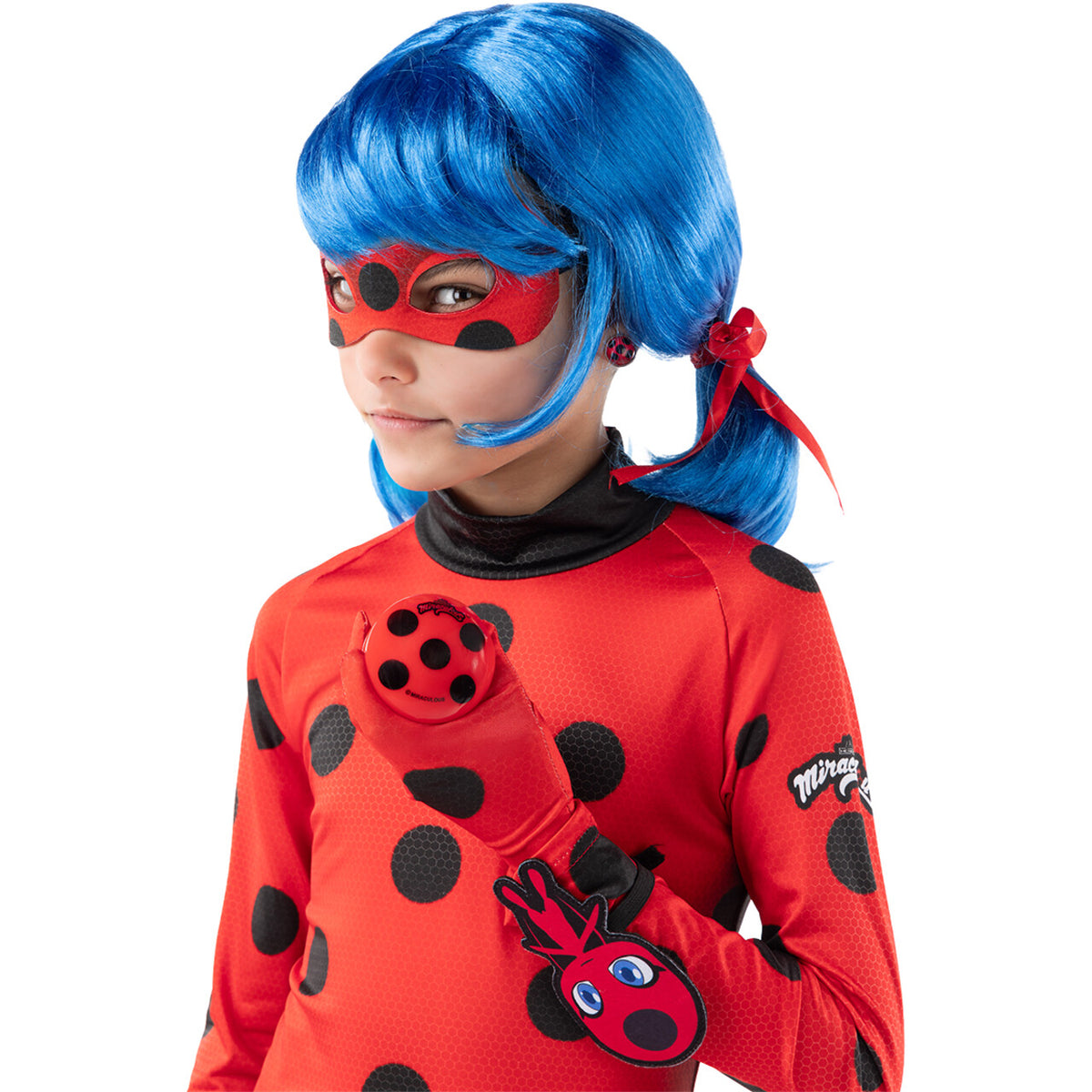 Op deze afbeelding zie je een Accessoires, van het merk Funidelia. Miraculous Ladybug Set Jojo En Oorbellen