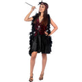Elegante 20er Jahre Flapper Damenkostüm Kostüm