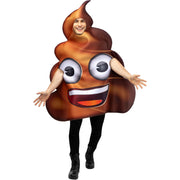 Op deze afbeelding zie je een Kostuums, van het merk Funidelia. Poep Grappige Emoji Unisex Kostuum