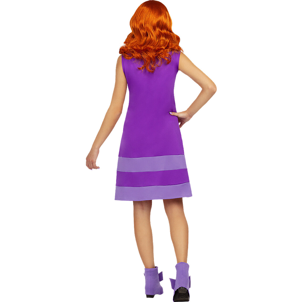 Op deze afbeelding zie je een Kostuums, van het merk Funidelia. Daphne Scooby Doo Vrouw Kostuum