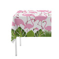 1 Flamingo Tischdecke - Tropical Flamingos