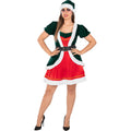 Sexy Weihnachtself Kostüm für Damen