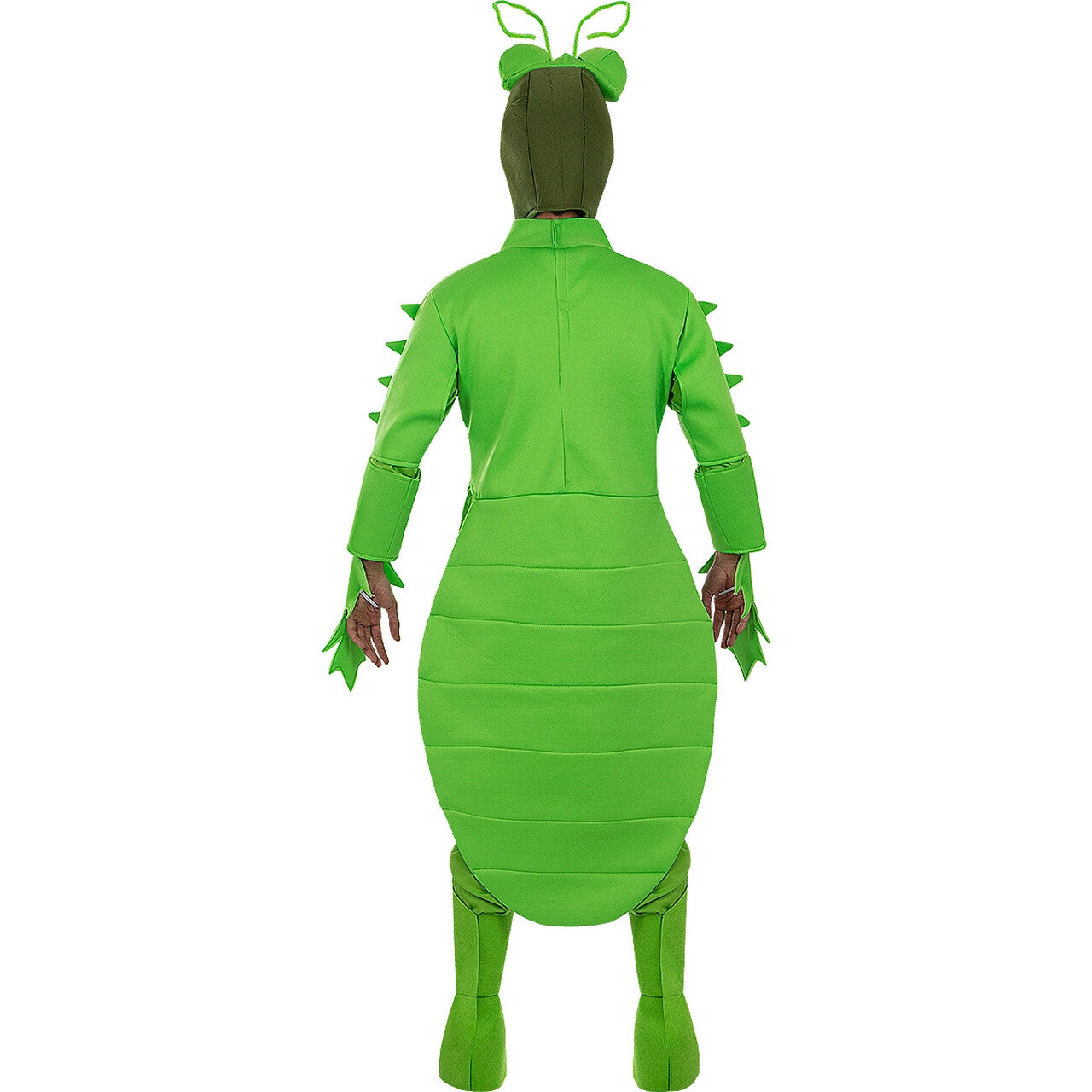Op deze afbeelding zie je een Kostuums, van het merk Funidelia. Knalgroene Sprinkhaan Tjirpende Krekel Kostuum