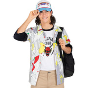 Op deze afbeelding zie je een Kostuums, van het merk Funidelia. Dustin Stranger Things Official Netflix Man Kostuum