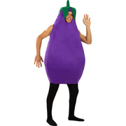 Op deze afbeelding zie je een Kostuums, van het merk Funidelia. Paarse Gezonde Aubergine Kostuum