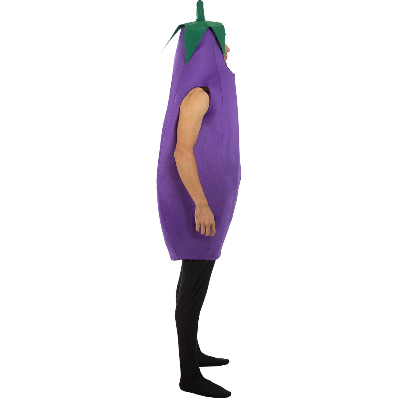 Op deze afbeelding zie je een Kostuums, van het merk Funidelia. Paarse Gezonde Aubergine Kostuum