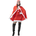 Weihnachtsfrau Umhang für Damen