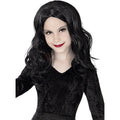 Morticia Addams Perücke für Mädchen - Addams Family
