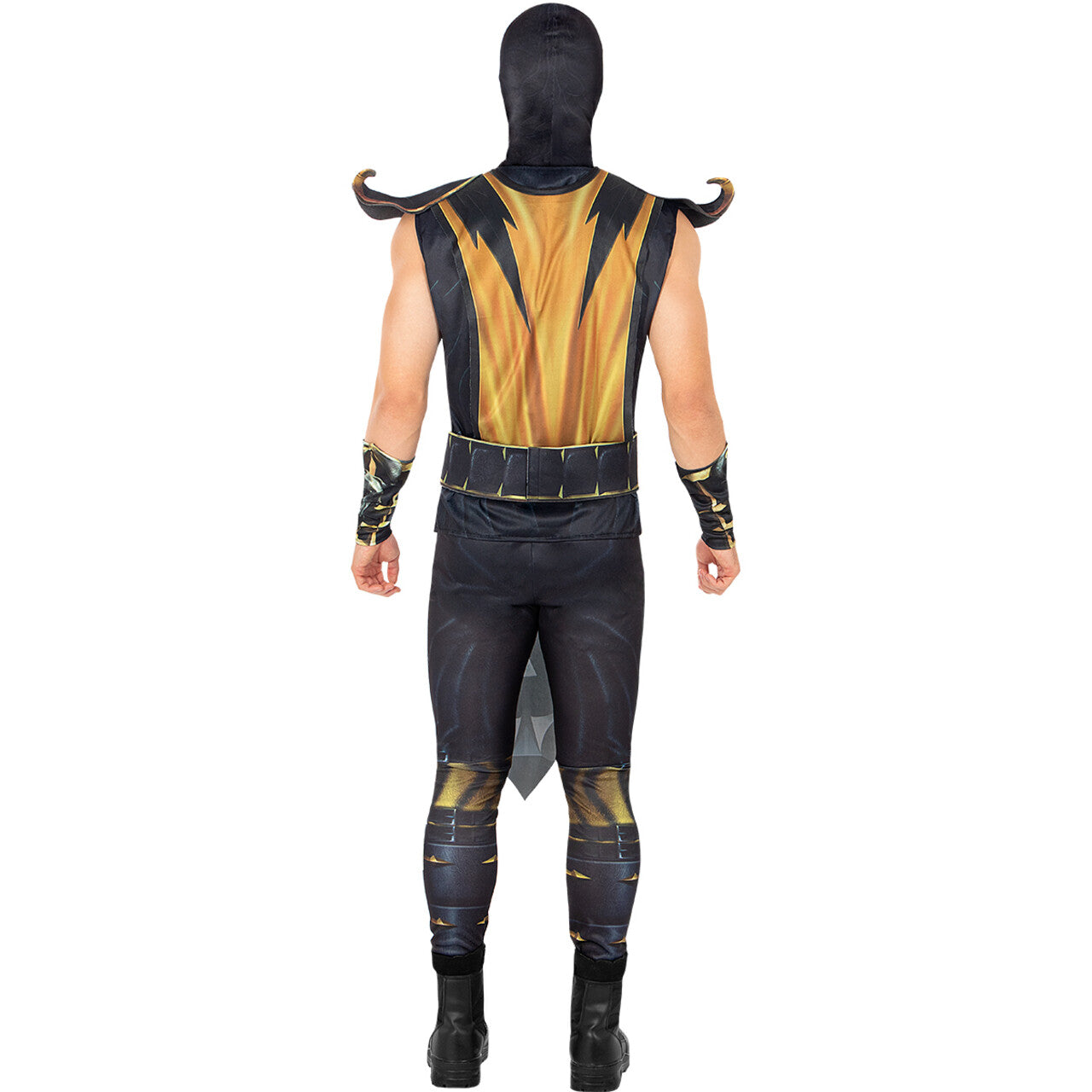 Op deze afbeelding zie je een Kostuums, van het merk Funidelia. Scorpion Mortal Kombat Man Kostuum