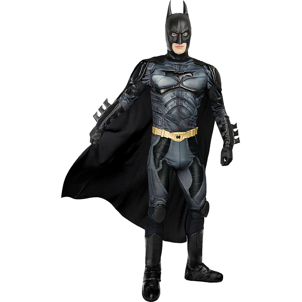 Op deze afbeelding zie je een Kostuums, van het merk Funidelia. The Dark Knight Batman Diamond Edition Kostuum