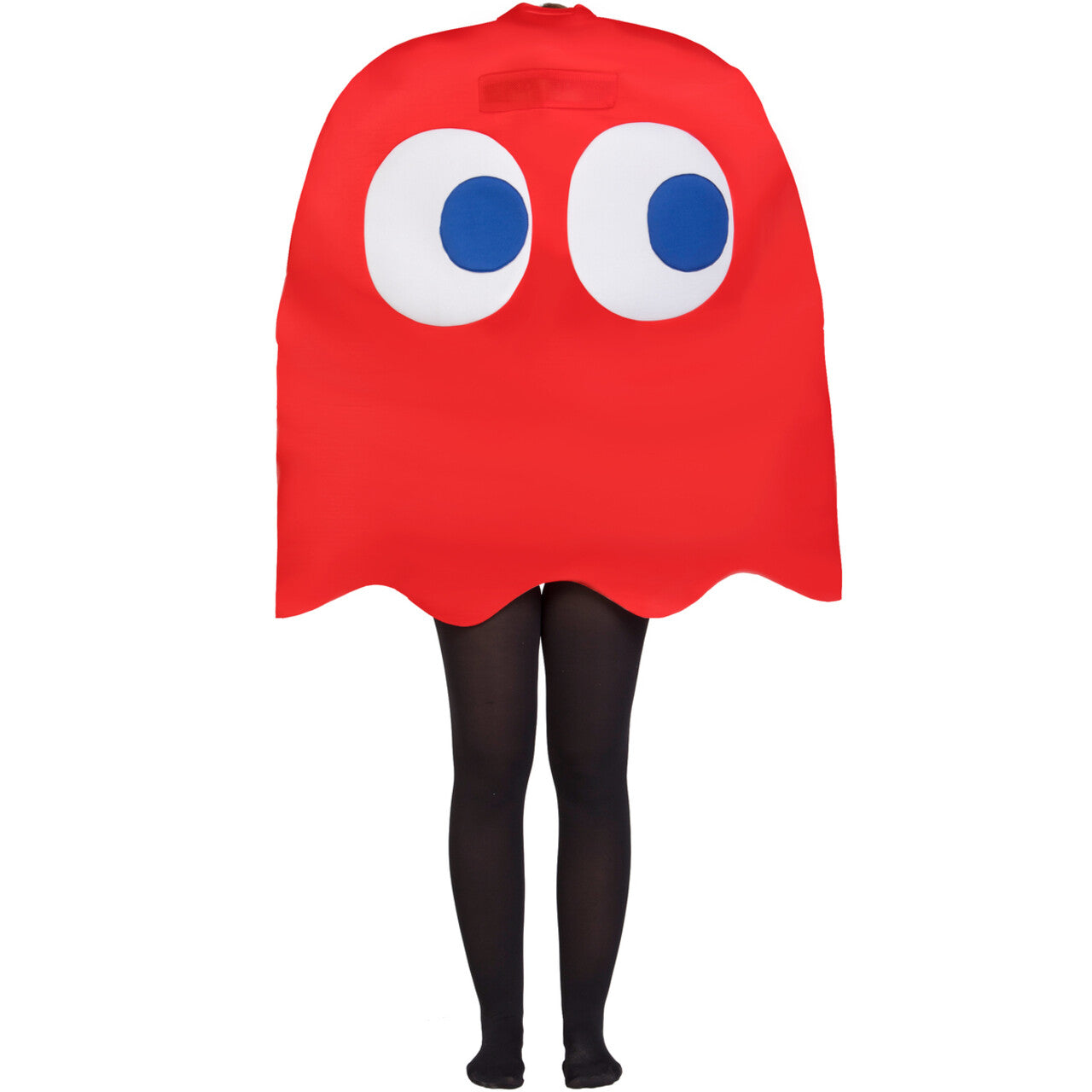 Op deze afbeelding zie je een Kostuums, van het merk Funidelia. Blinky Red Ghost Pacman Kostuum