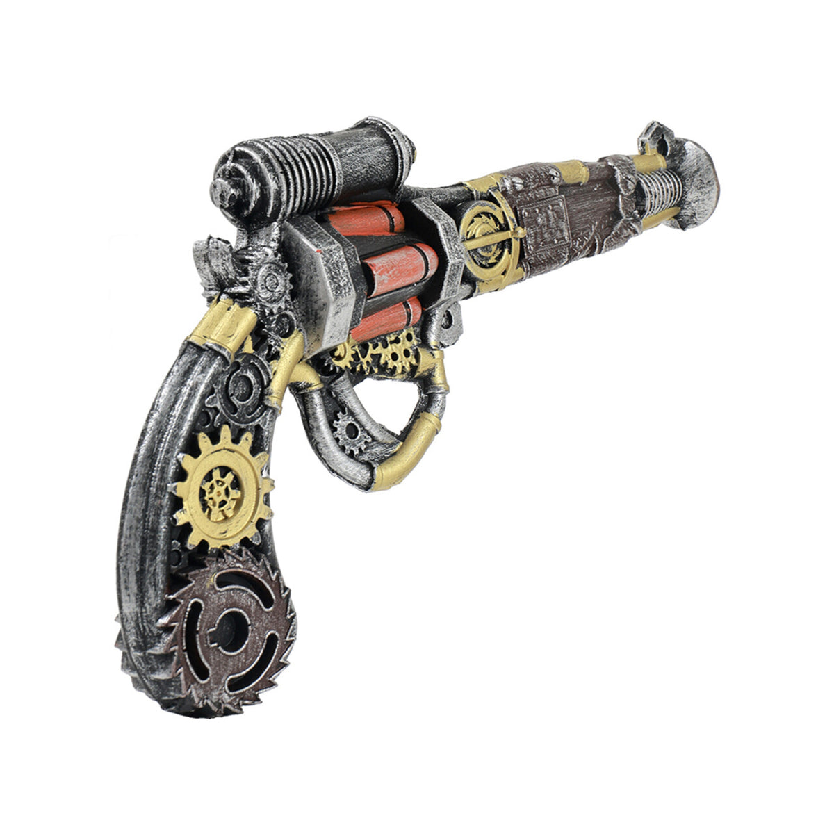 Op deze afbeelding zie je een Kostuums, van het merk Funidelia. Steampunk Gun Man Kostuum