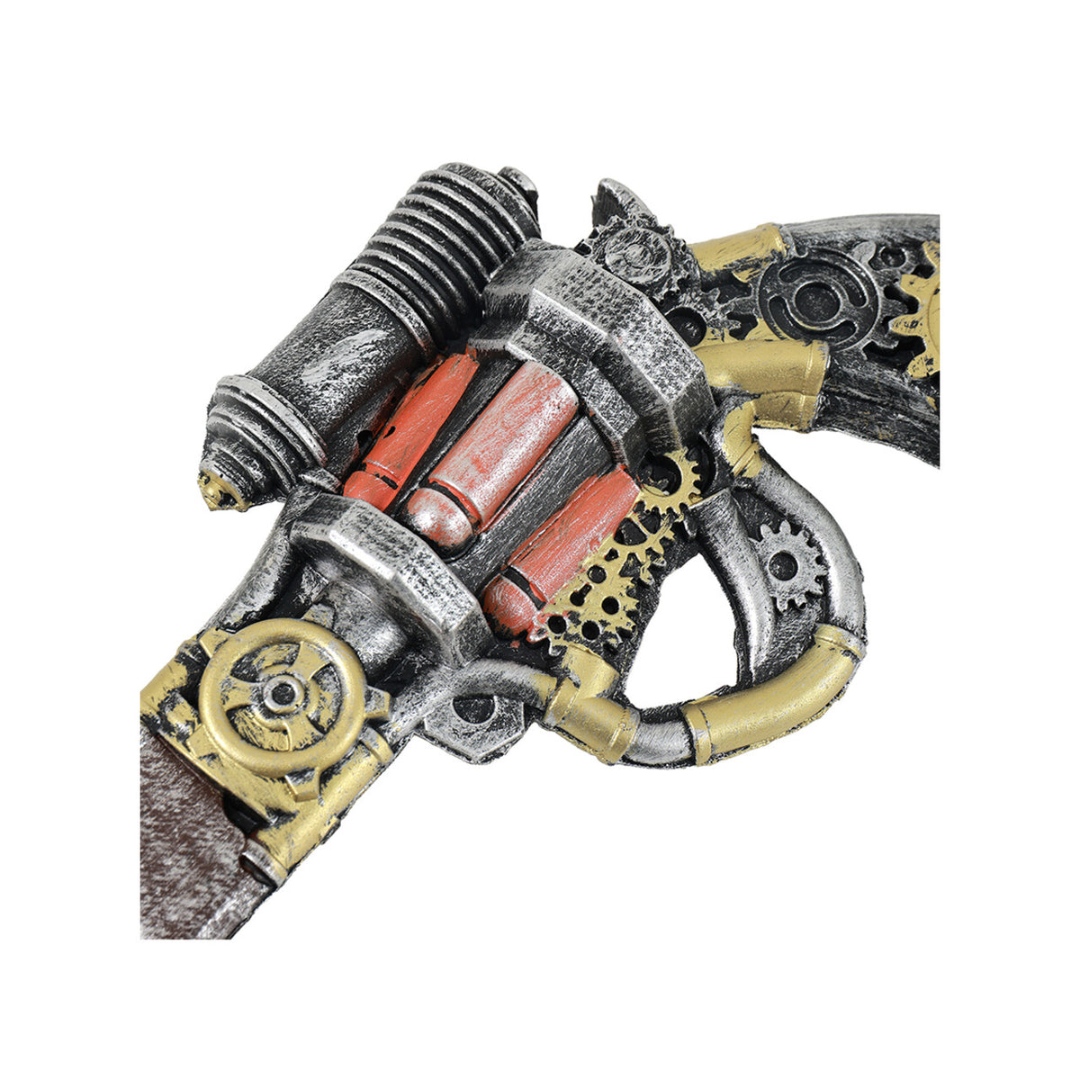 Op deze afbeelding zie je een Kostuums, van het merk Funidelia. Steampunk Gun Man Kostuum