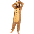 Giraffen-Onsie Raus Mit Dem Hals Kostüm für Erwachsene Unisex