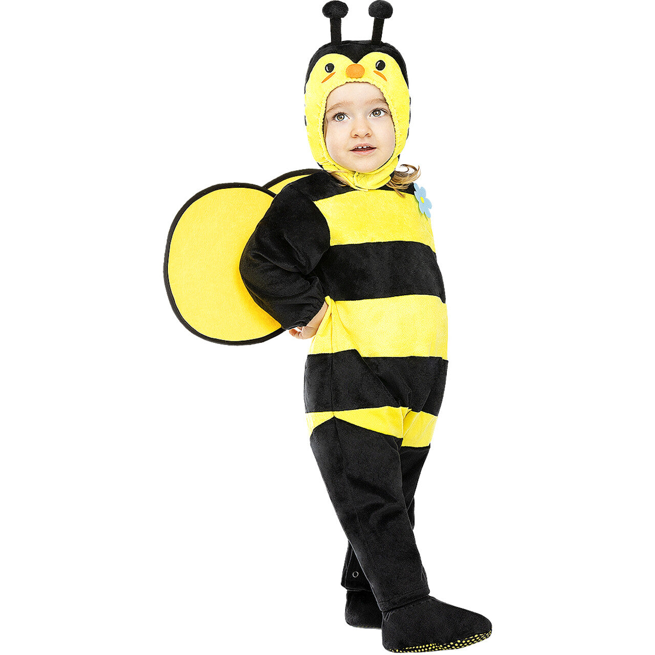 Op deze afbeelding zie je een Kostuums, van het merk Funidelia. Bee-Bies Zoemen Naar Bloemen Kind Kostuum