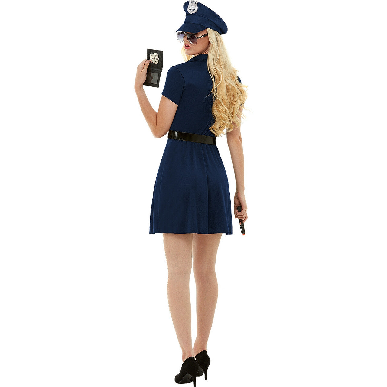 Op deze afbeelding zie je een Kostuums, van het merk Funidelia. Zeer Charmante Maar Strenge Politie Vrouw Kostuum