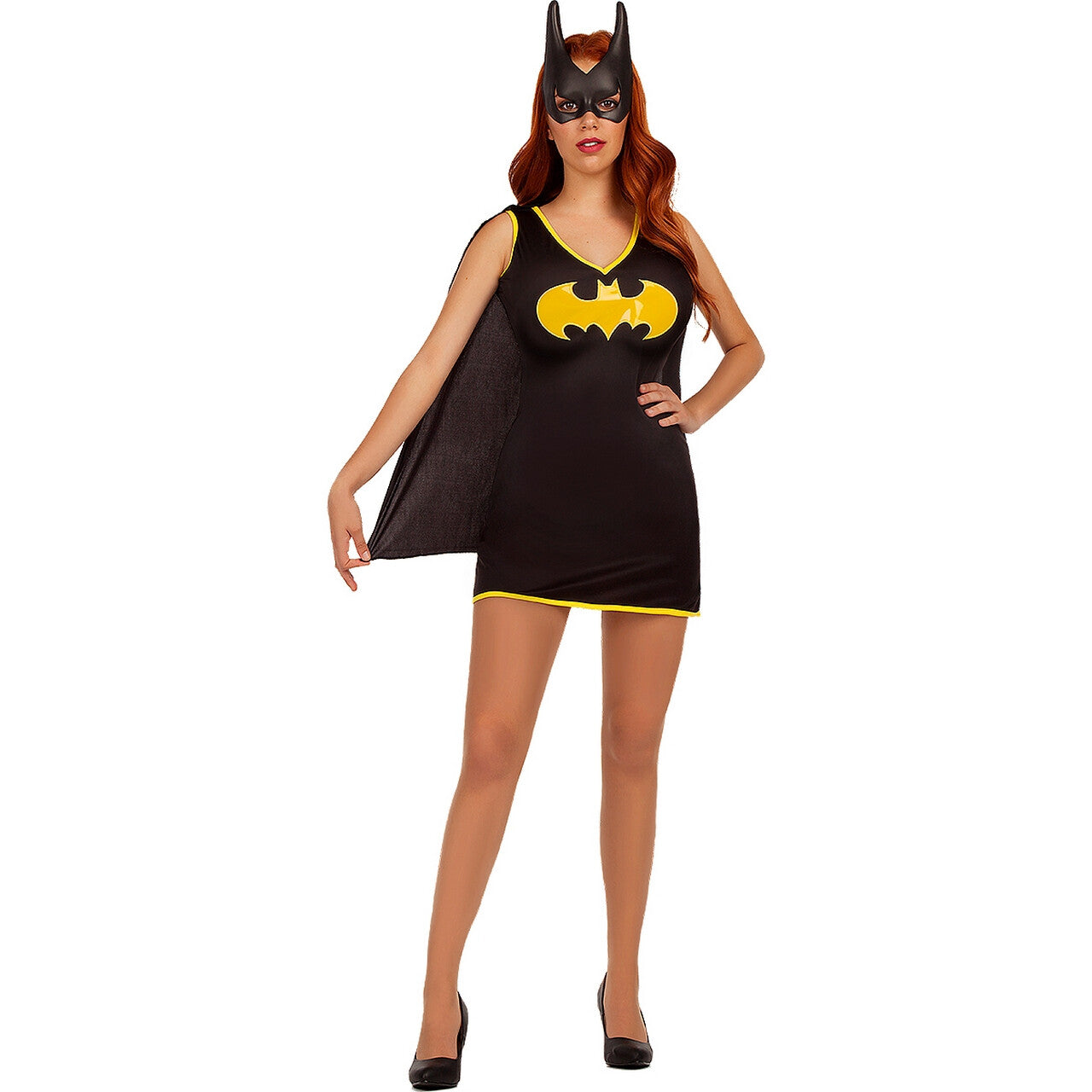 Op deze afbeelding zie je een Kostuums, van het merk Funidelia. Batgirl To The Rescue Vrouw Kostuum