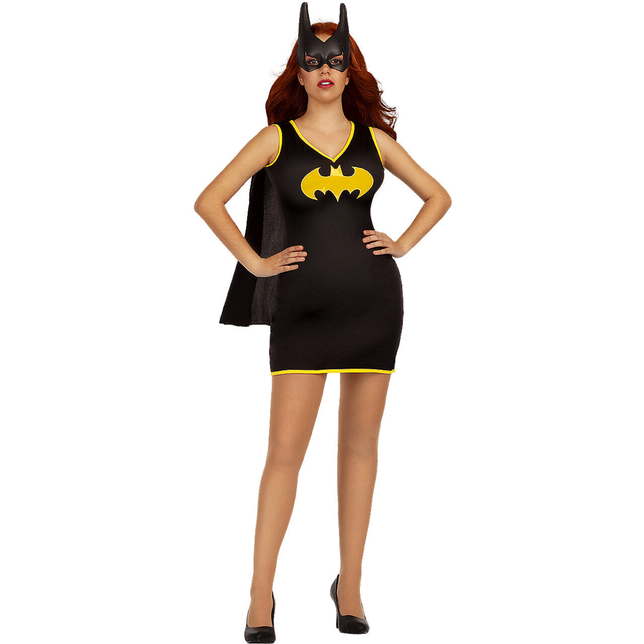 Op deze afbeelding zie je een Kostuums, van het merk Funidelia. Batgirl To The Rescue Vrouw Kostuum