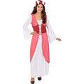 Mittelalter Prinzessin Kostüm Mit Blumen für Damen