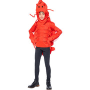 Op deze afbeelding zie je een Kostuums, van het merk Funidelia. Freek De Gekookte Kreeft Kind Kostuum