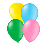 Op deze afbeelding zie je een Decoratie, van het merk Funidelia. Latex Ballonnen Multicolor 10 Stuks