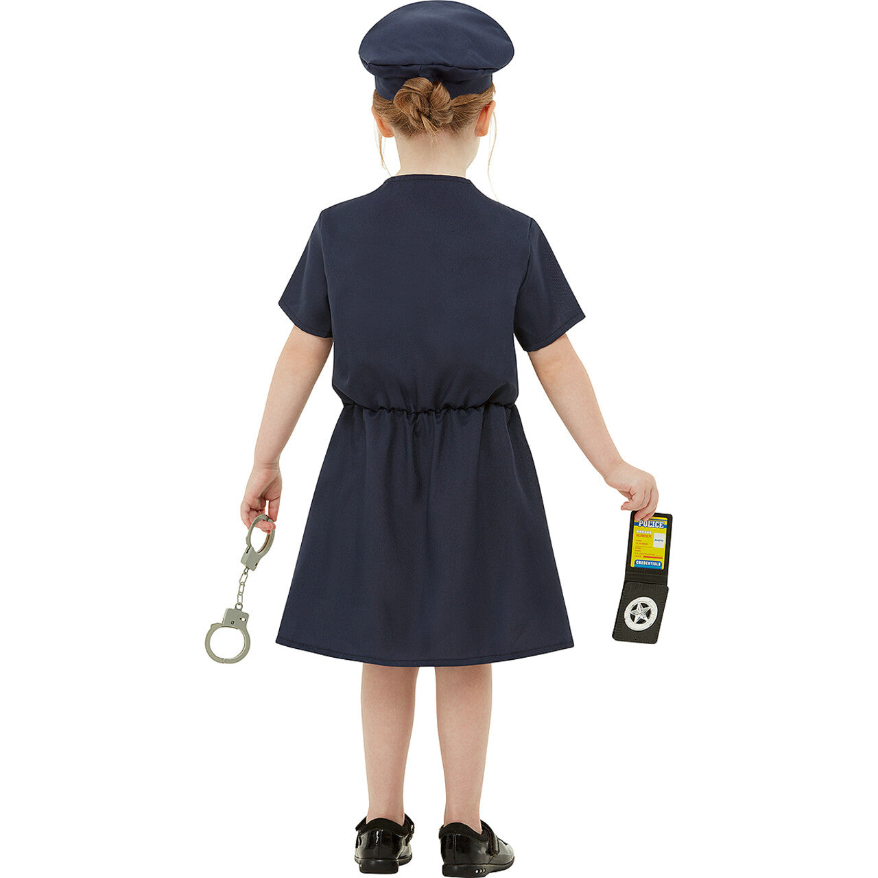 Op deze afbeelding zie je een Kostuums, van het merk Funidelia. Aardige Special Police Kind Meisje Kostuum