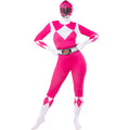 Power Ranger Pink Second Skin Costume Damenkostüm