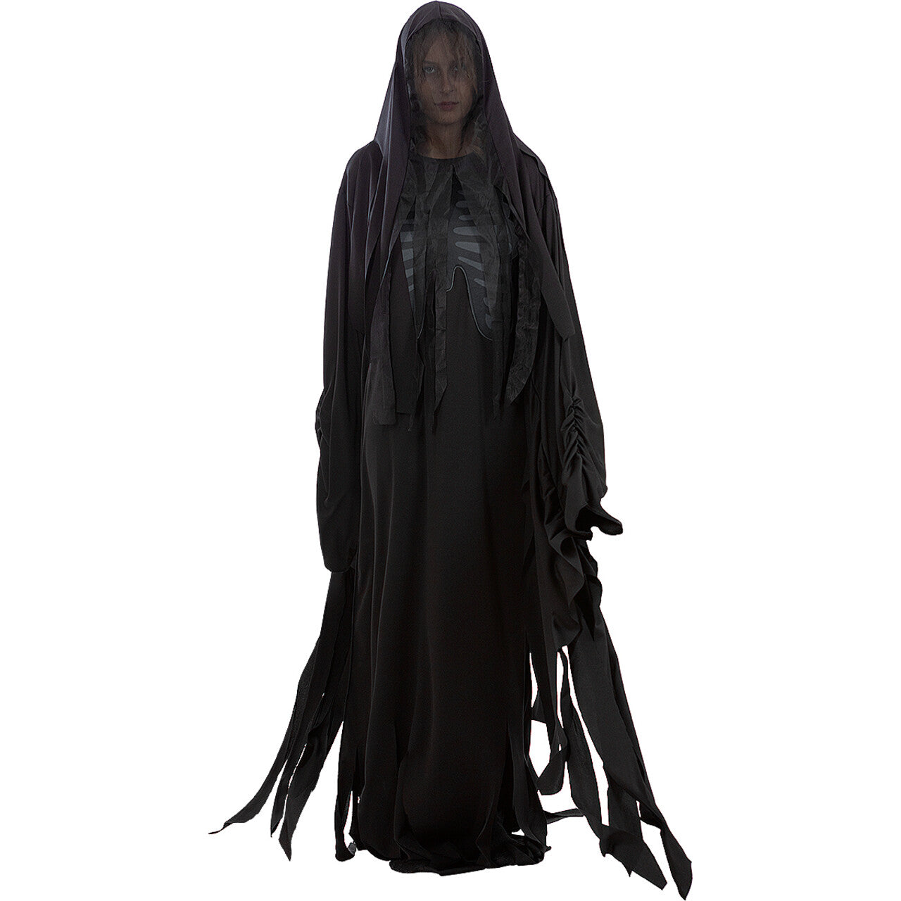 Op deze afbeelding zie je een Kostuums, van het merk Funidelia. Kwellende Dementor Harry Potter Kostuum