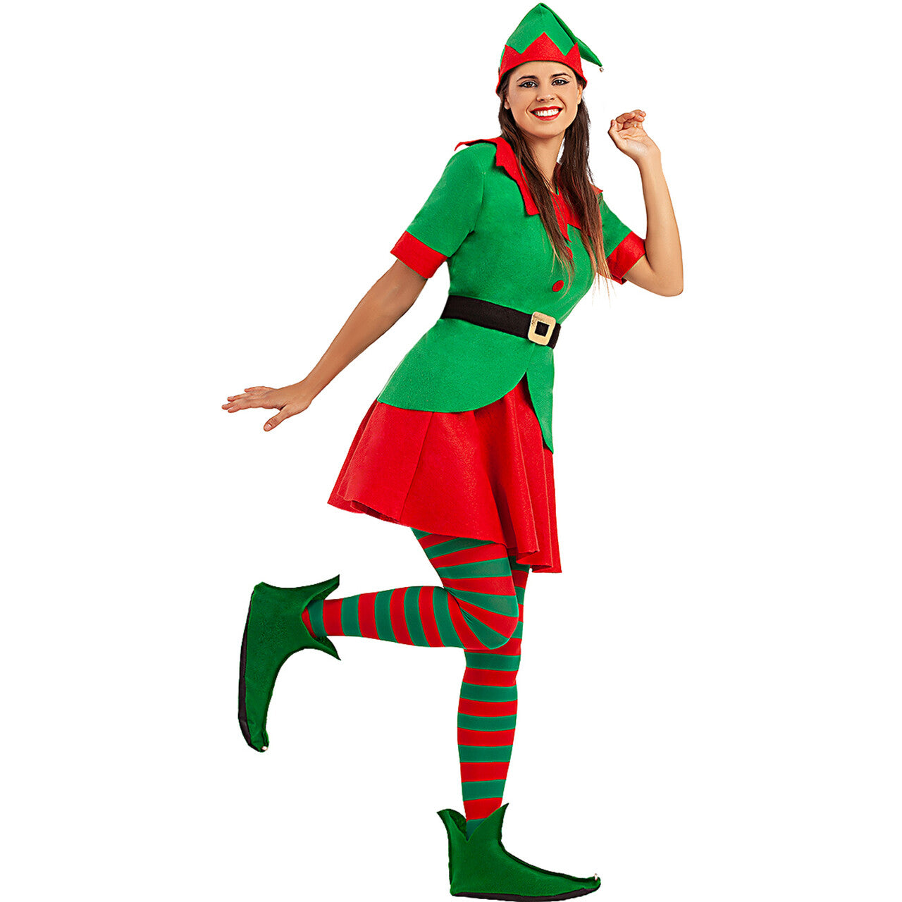 Op deze afbeelding zie je een Accessoires, van het merk Funidelia. Groene Elven Schoenen