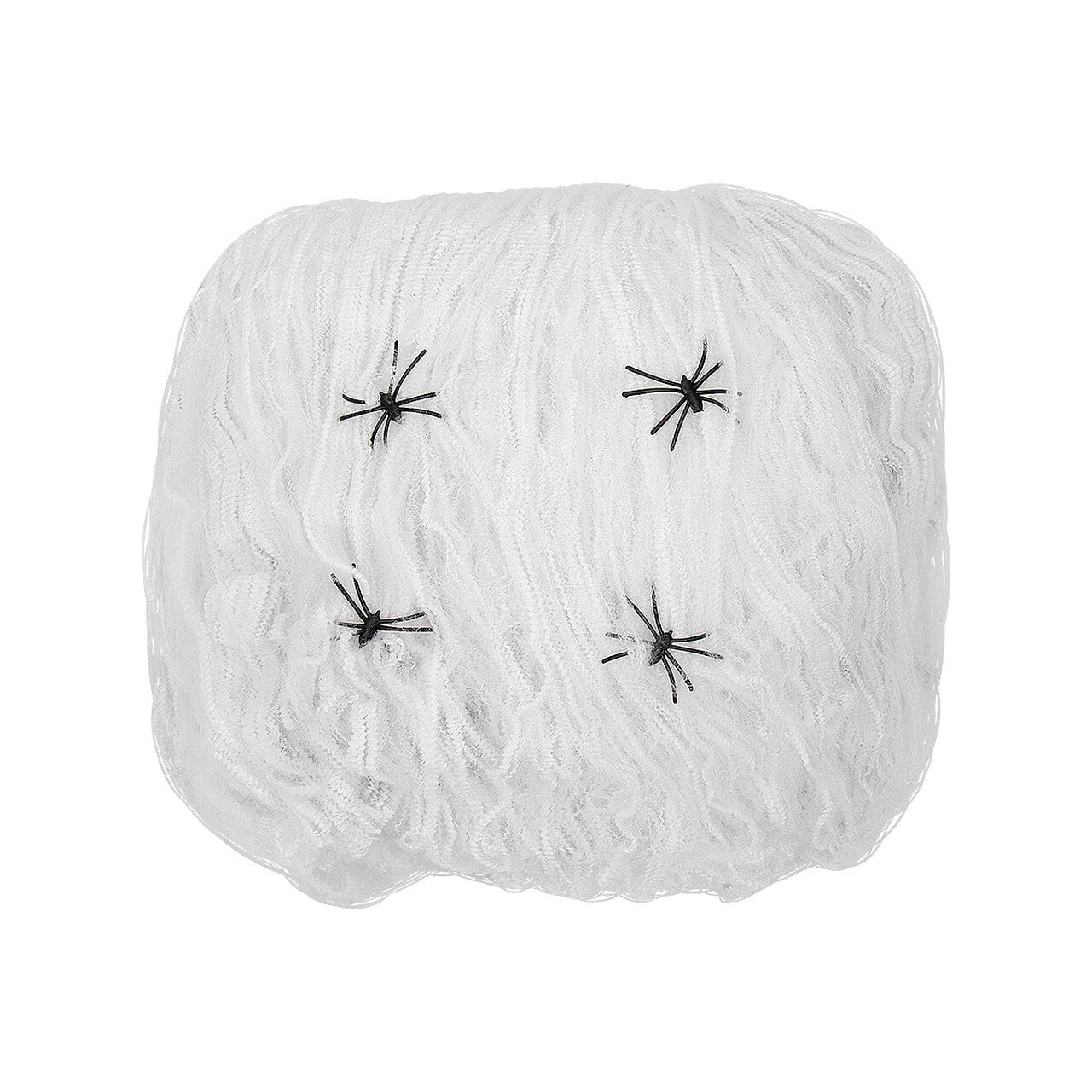 Op deze afbeelding zie je een Decoratie, van het merk Funidelia. Bag Of Webs Met Spinnen 250 Gram