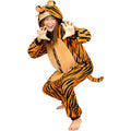 Ungezähmte Wilde Tiger-Lilly Jumpsuit Kostüm für Erwachsene Unisex
