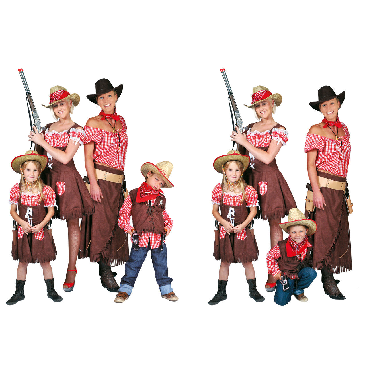 Op deze afbeelding zie je een Kostuums, van het merk Funny Fashion. Wild West Jongen Tommy