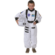 Op deze afbeelding zie je een Kostuums, van het merk Funny Fashion. Space Shuttle Astronaut Kind Kostuum