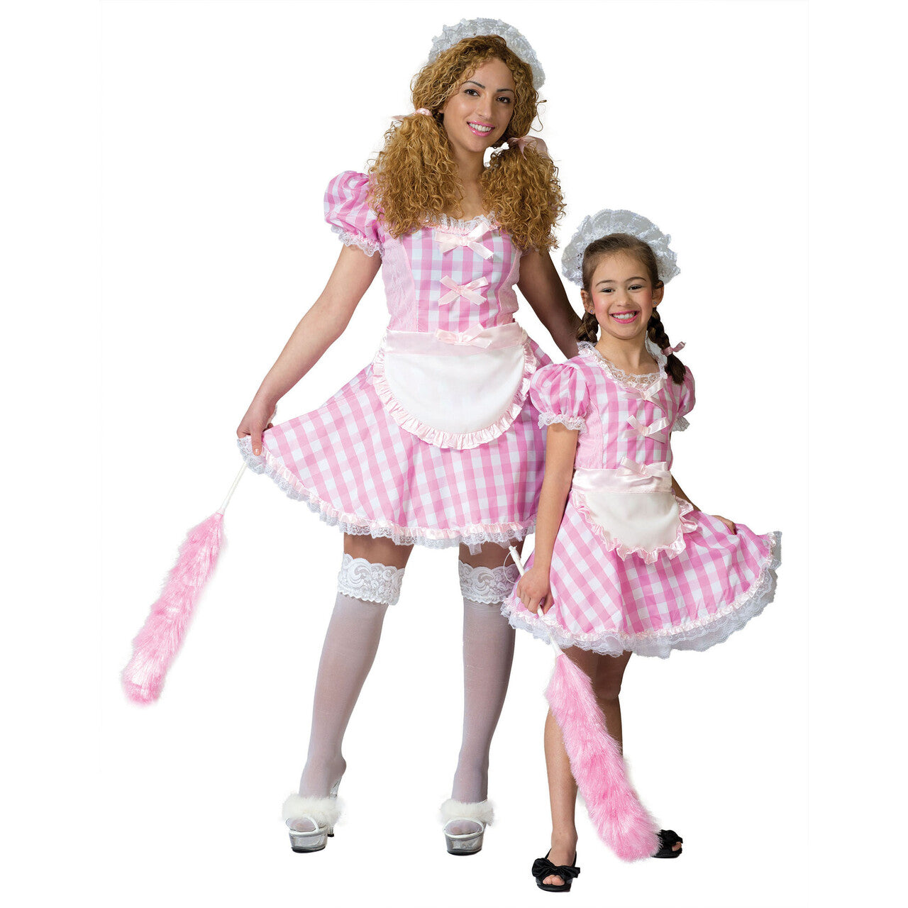 Op deze afbeelding zie je een Kostuums, van het merk Funny Fashion. Marie Louise Huishoudster Meisje Kostuum