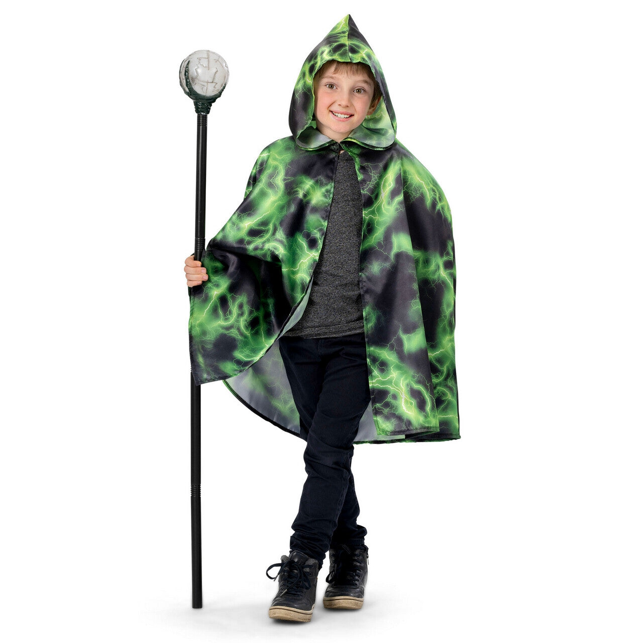 Op deze afbeelding zie je een Kostuums, van het merk Funny Fashion. Magier Van De Onderwereld Kind