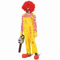 Junkfood Mörderclown Kostüm für Kinder