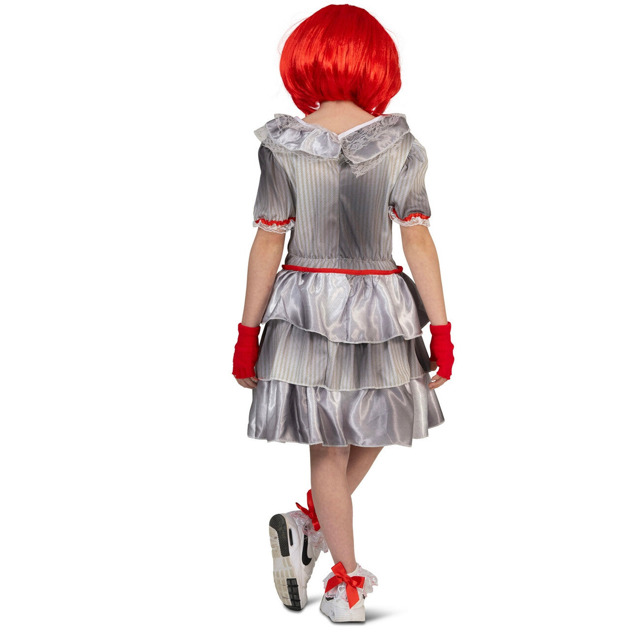 Op deze afbeelding zie je een Kostuums, van het merk Funny Fashion. Deadly Darling Clown Penny Meisje Kostuum