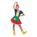Buntes Märchenbuchkleid Kostüm für Mädchen