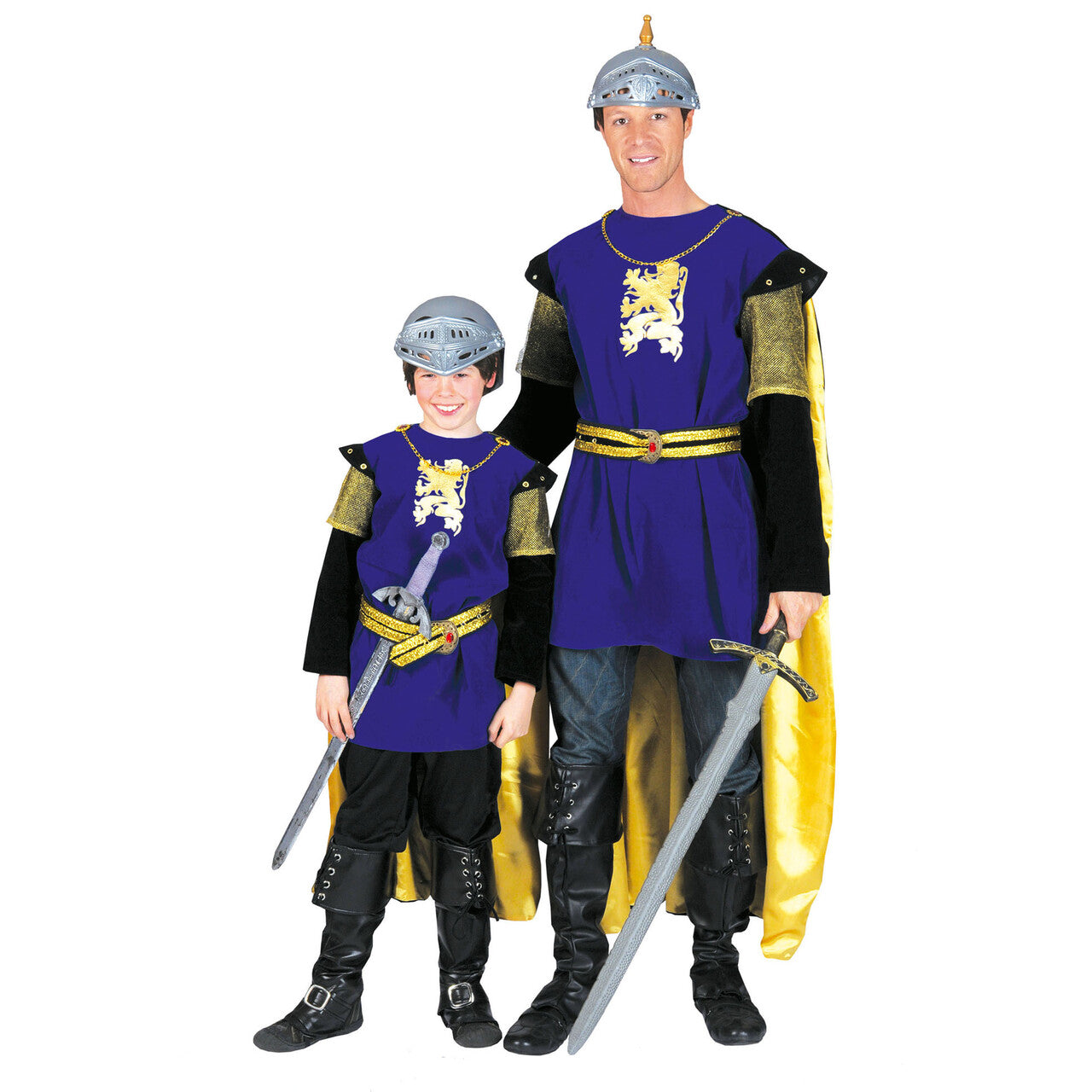 Op deze afbeelding zie je een Kostuums, van het merk Funny Fashion. Moedig Hart Ridder Jongen Kostuum