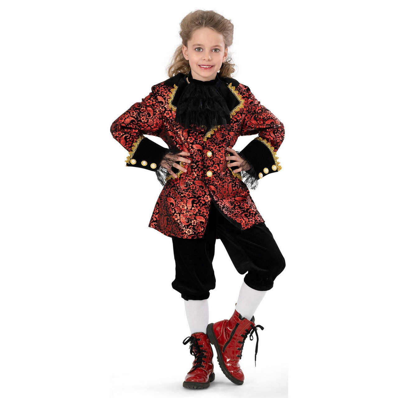 Op deze afbeelding zie je een Kostuums, van het merk Funny Fashion. Kind Van Adel Guusje Kind Kostuum