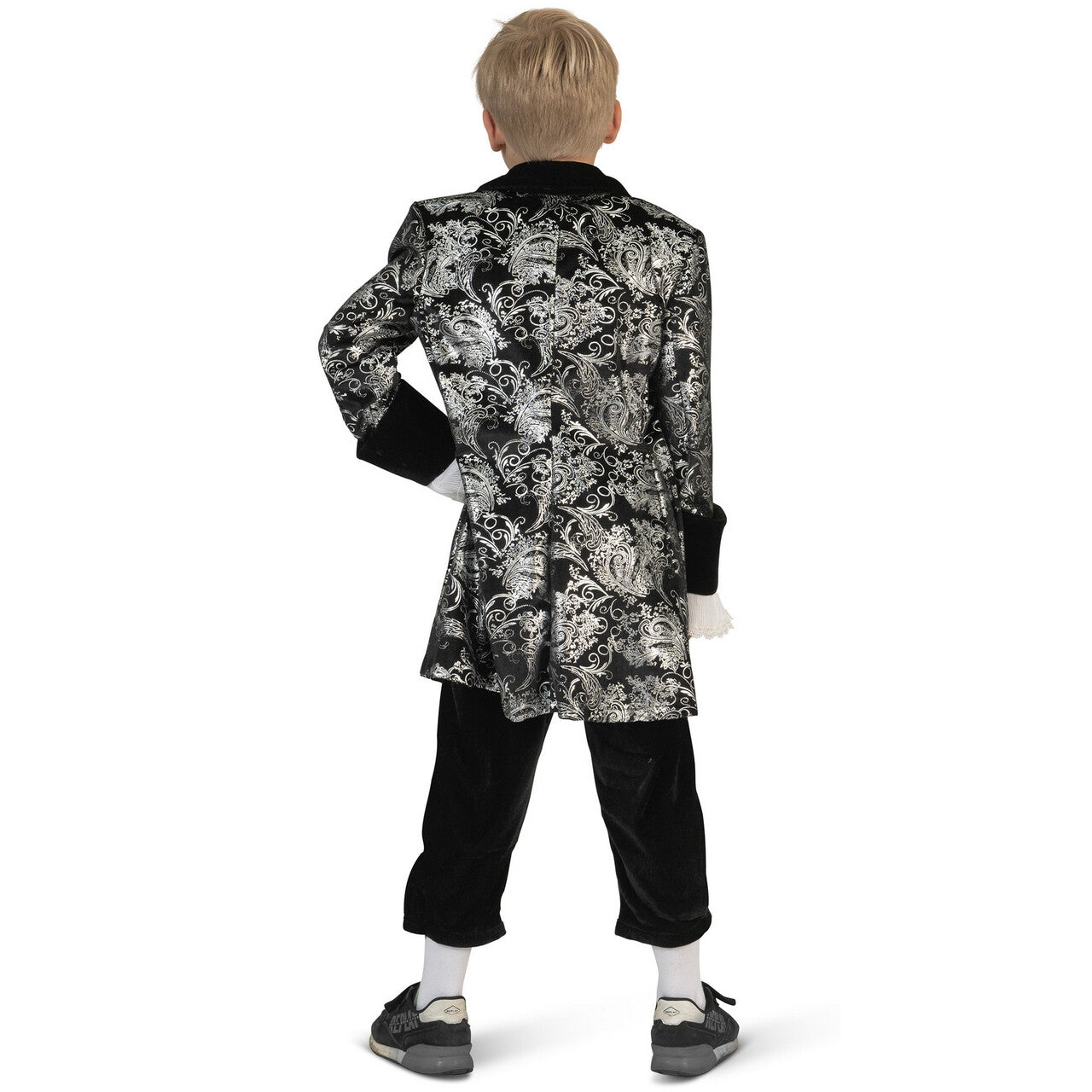 Op deze afbeelding zie je een Kostuums, van het merk Funny Fashion. Luxe Baron Van Silverstone Jongen Kostuum