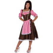 Op deze afbeelding zie je een Kostuums, van het merk Funny Fashion. Dirndl Viktualienmarkt Vrouw Kostuum