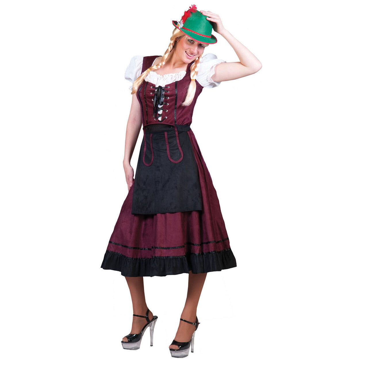 Op deze afbeelding zie je een Kostuums, van het merk Funny Fashion. Munchen Lange Jurk Vrouw