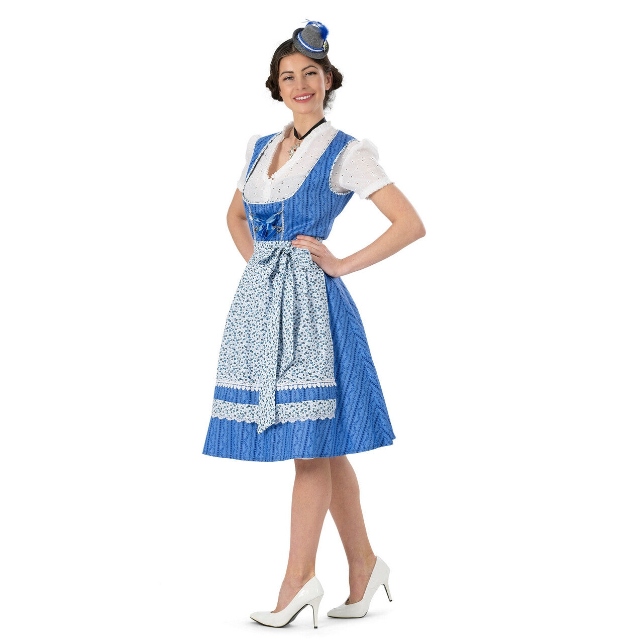 Op deze afbeelding zie je een Kostuums, van het merk Funny Fashion. Duits Bierplezier Heike Vrouw Kostuum