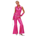 Boogie Nights Pinker Jumpsuit Damenkostüm